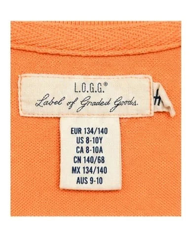 Polo LOGG H&M orange – 8/10 ans – photo 2